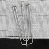 Vidaxl rideaux en lin Look Blackout Hooks 2 ST 140x225 cm noir