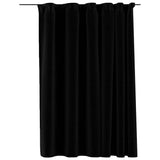 Vidaxl rideau lin Look accablant avec Haken 290x245 cm noir