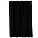 Linen con tende Vidaxl Guarda con Haken 290x245 cm nero