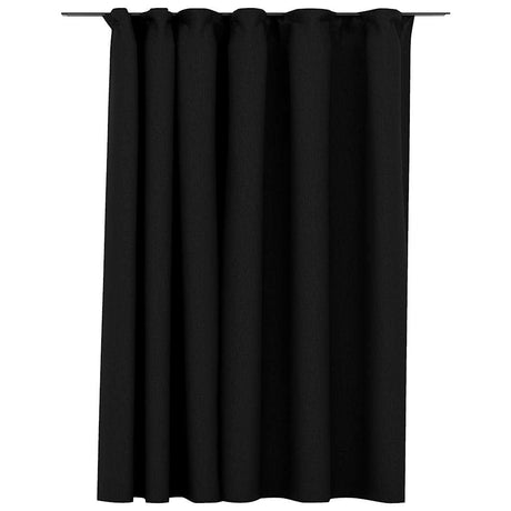 Vidaxl rideau lin Look damning haken 290x245 cm anthracite