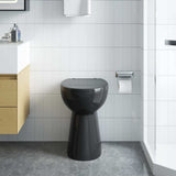 Vidaxl Edge sans bord 7 cm hauteur surélevée en céramique de serre en noir