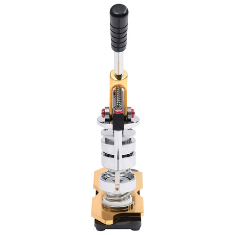 Machine de bouton Vidaxl avec des cercles Draaipunch 37 mm