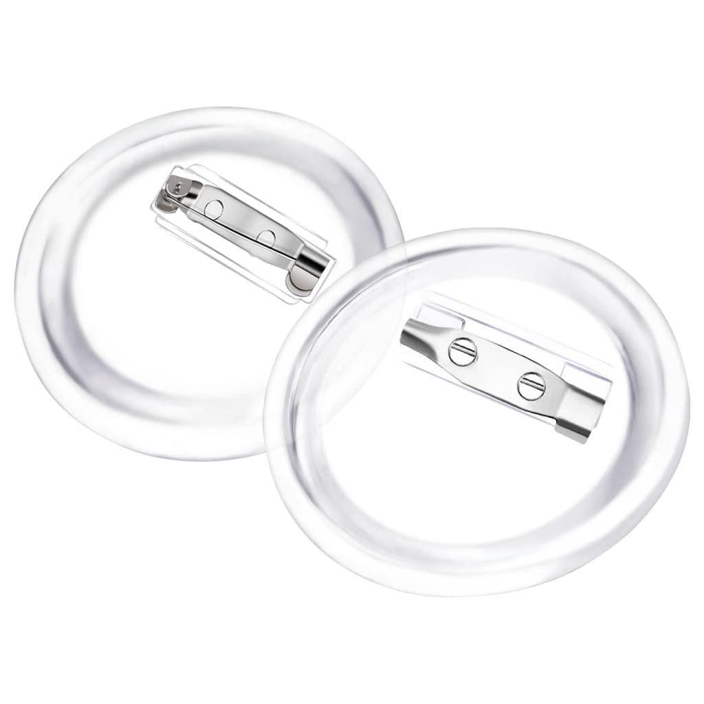 VidaXL Boutons avec épingles 100 pcs 37 mm acrylique