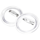 VidaXL Boutons avec épingles 100 pcs 37 mm acrylique