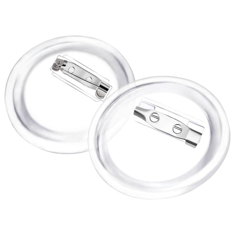 VidaXL Boutons avec épingles 100 pcs 37 mm acrylique