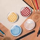 VidaXL Boutons avec épingles 100 pcs 37 mm acrylique
