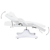 VIDAXL-Massage Tabelle 180x62x (86,5-118) CM Weiß