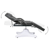 VIDAXL-Massage Tabelle 180x62x (86,5-118) cm Grau