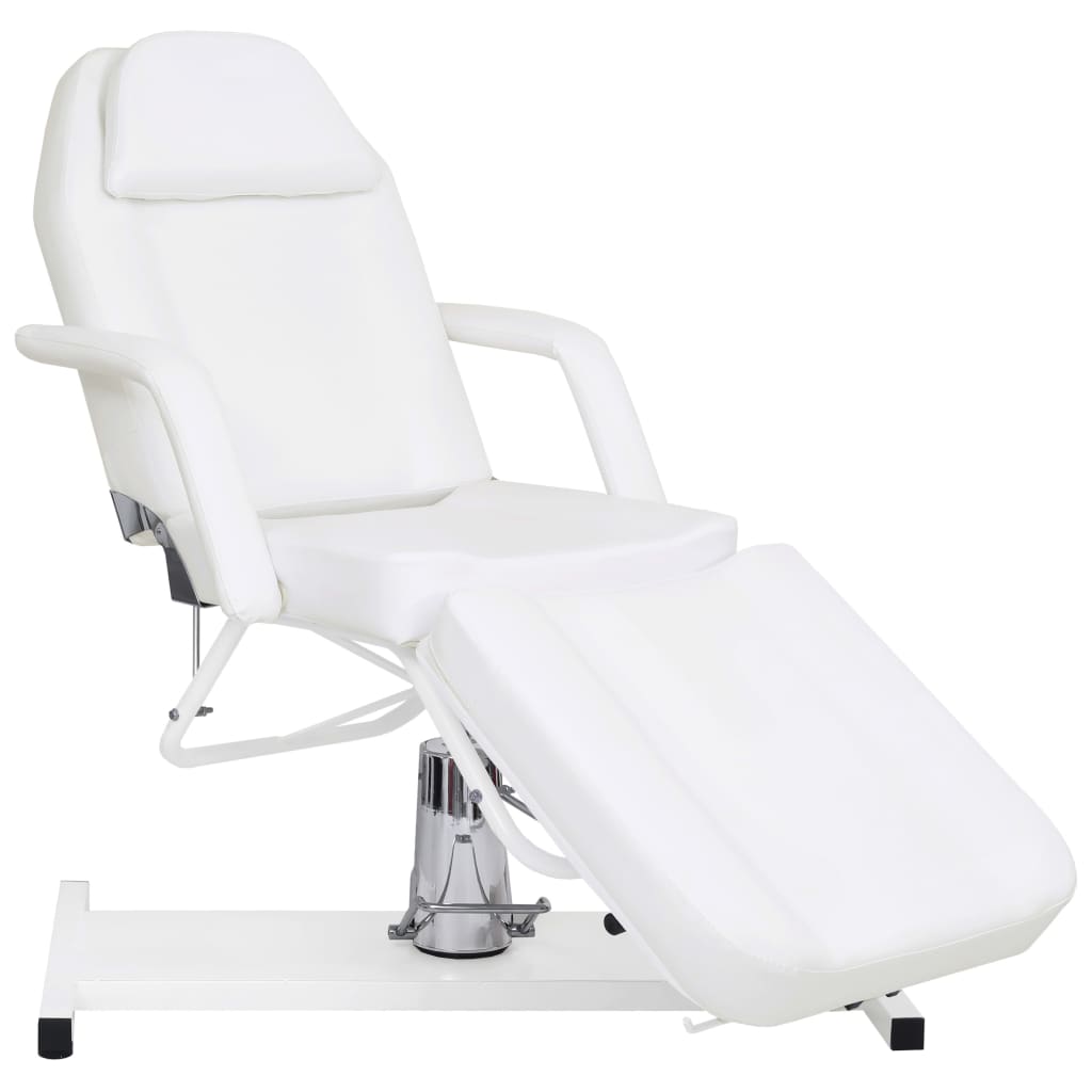 Vidaxl Massage Tabell 180x62x (87-112) cm wäiss