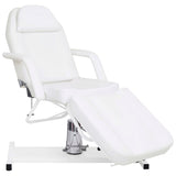 Tableau de massage Vidaxl 180x62x (87-112) CM blanc