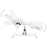 Vidaxl Massage Tabell 180x62x (87-112) cm wäiss