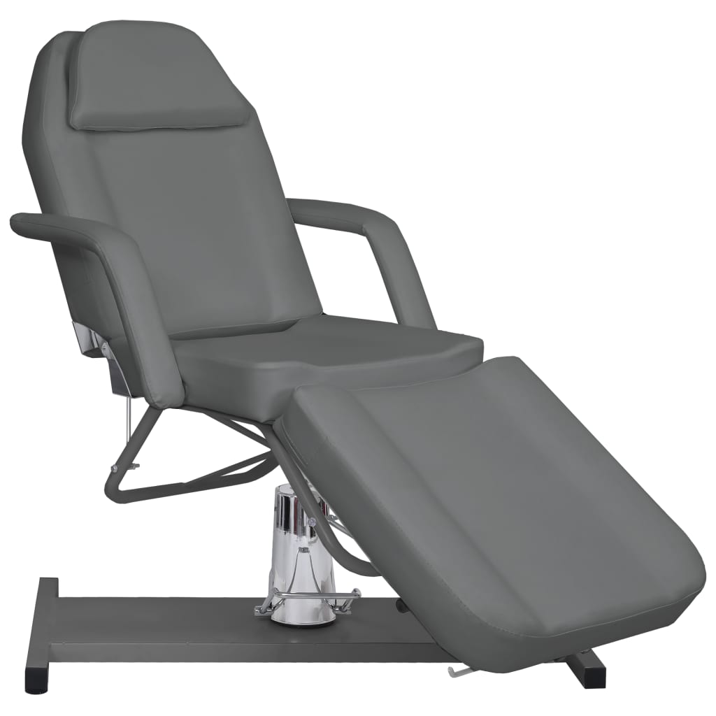 VIDAXL-Massage Tabelle 180x62x (87-112) cm Grau