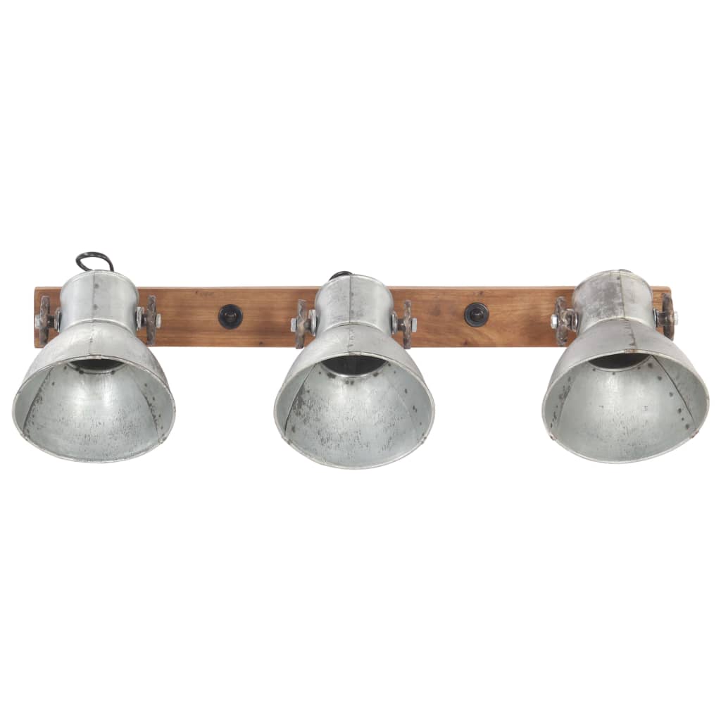 Vidaxl Wall Lamp Industrial E27 65x25 cm Colore en argent