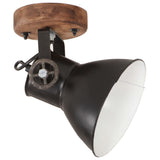 Vidaxl Wall Taklamper Industrial 2 St E27 20x25 cm Black