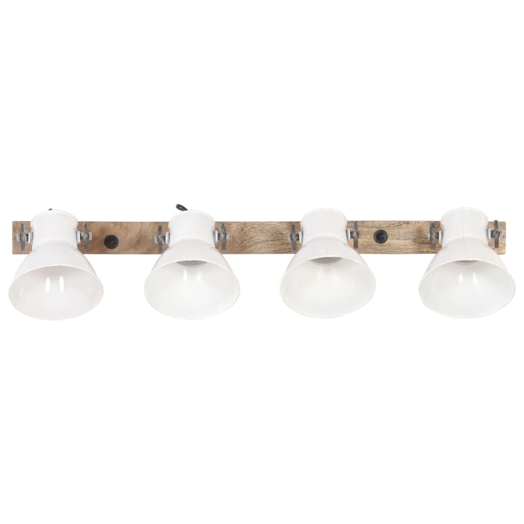 Vidaxl Wall Lamp Industrial E27 90x25 cm hvit