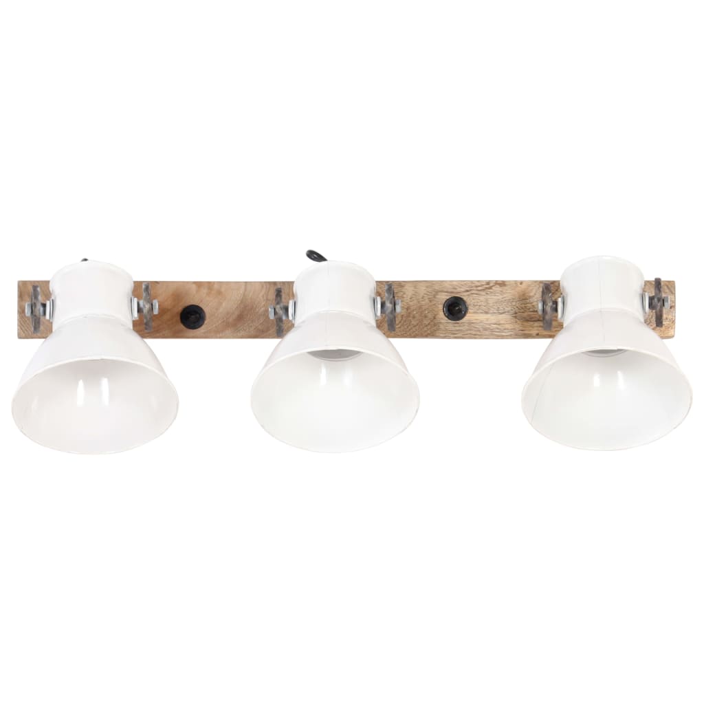 Vidaxl Wall lamp Industrial E27 65x25 cm White