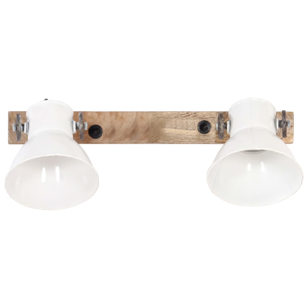 Vidaxl Wall lamp Industrial E27 45x25 cm White