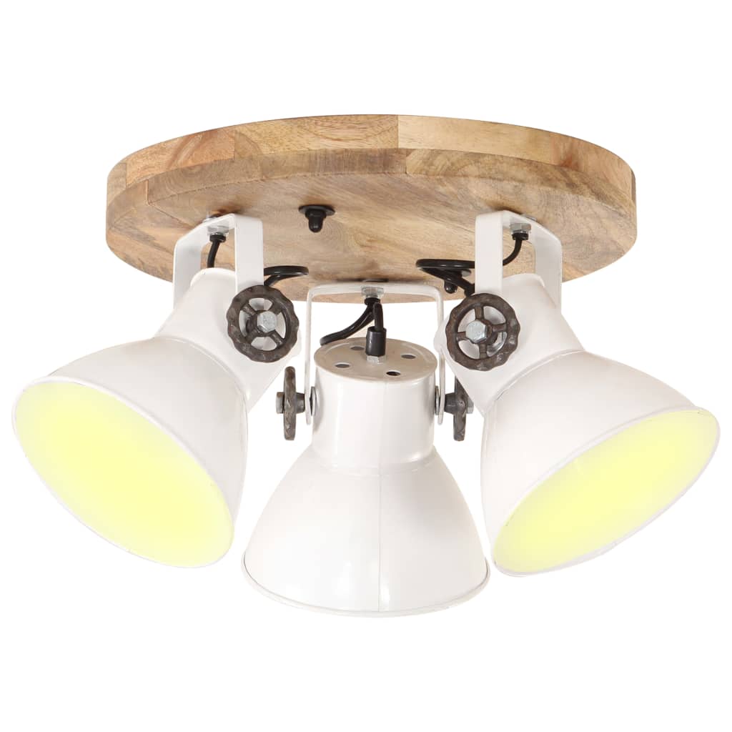 Vidaxl Ceiling Lamp Industrial 25 W E27 42x27 cm White