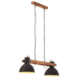 Vidaxl hänken Lamp Industrie 25 w e27 109 cm schwaarz