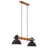 Vidaxl Hanging Lamp Industrial 25 W e27 109 cm noir