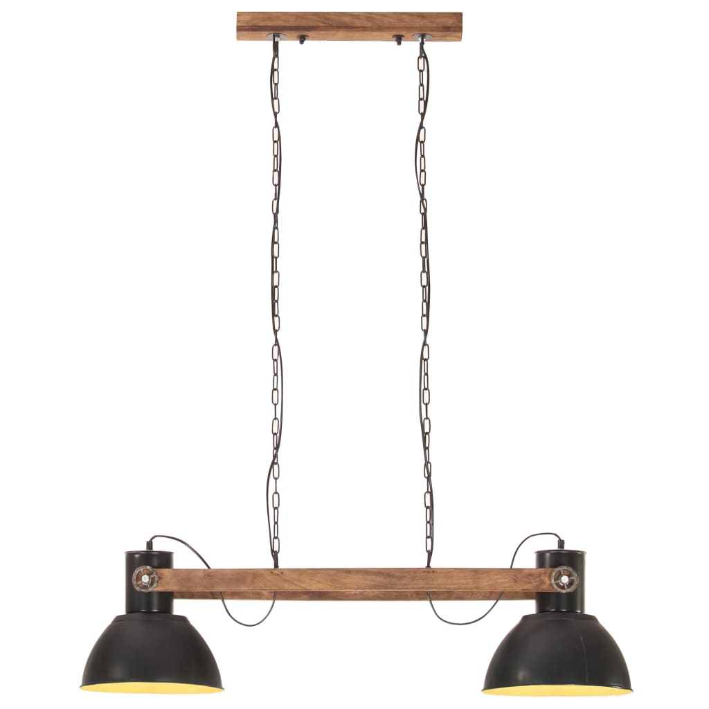 Vidaxl Hanging Lamp Industrial 25 W e27 109 cm noir