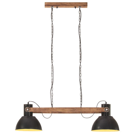 Vidaxl Hanging Lamp Industrial 25 W e27 109 cm noir