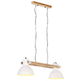 Vidaxl Hanging Lamp Industrial 25 W e27 109 cm hvit