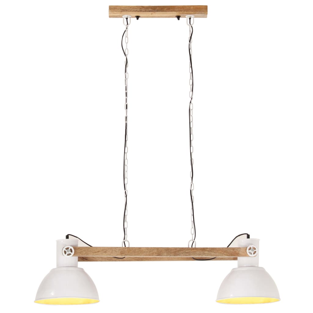 Vidaxl Hanging Lamp Industrial 25 W e27 109 cm blanc