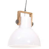 Vidaxl hanging lamp industrial around 25 W E27 40 cm white