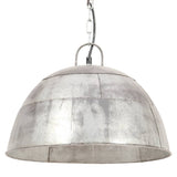 Vidaxl Hanging Lamp Industrial Vintage Round 25 W E27 41 cm sølvfarget