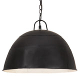 Vidaxl Hanging Lamp Industrial Vintage Round 25 W e27 41 cm svart