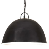Vidaxx lampe suspendue industrielle vintage ronde 25 w e27 41 cm noir