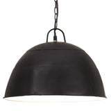 Vidaxl Hanging Lamp Industrial Vintage Round 25 W e27 41 cm svart