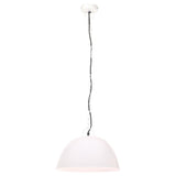 Vidaxl suspendu industriel vintage autour de 25 w e27 41 cm blanc