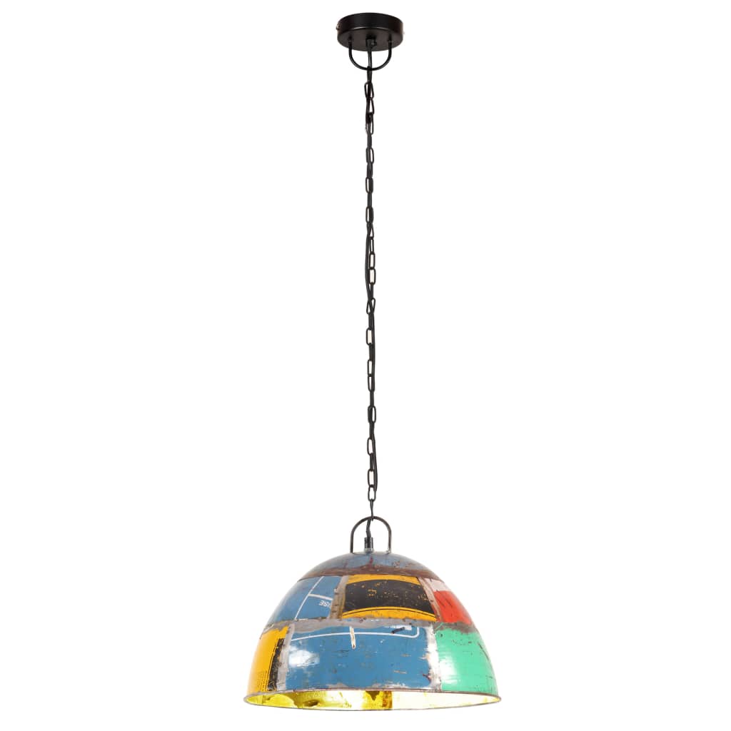 Vidaxl Hanging Lamp Industrial Vintage Round 25 W E27 41 cm Multi -farget