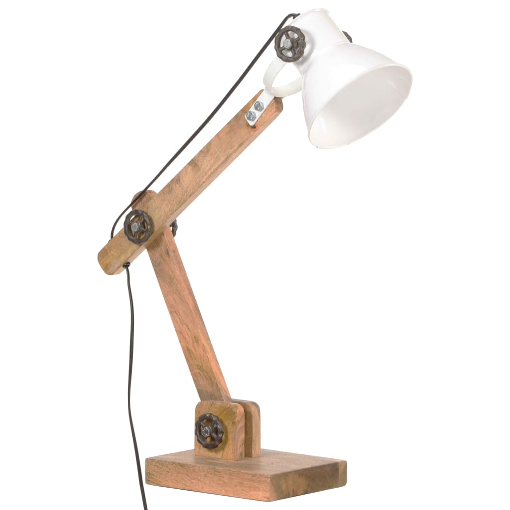 Vidaxl Desk Lamp Industrial Around E27 58x18x90 cm hvit