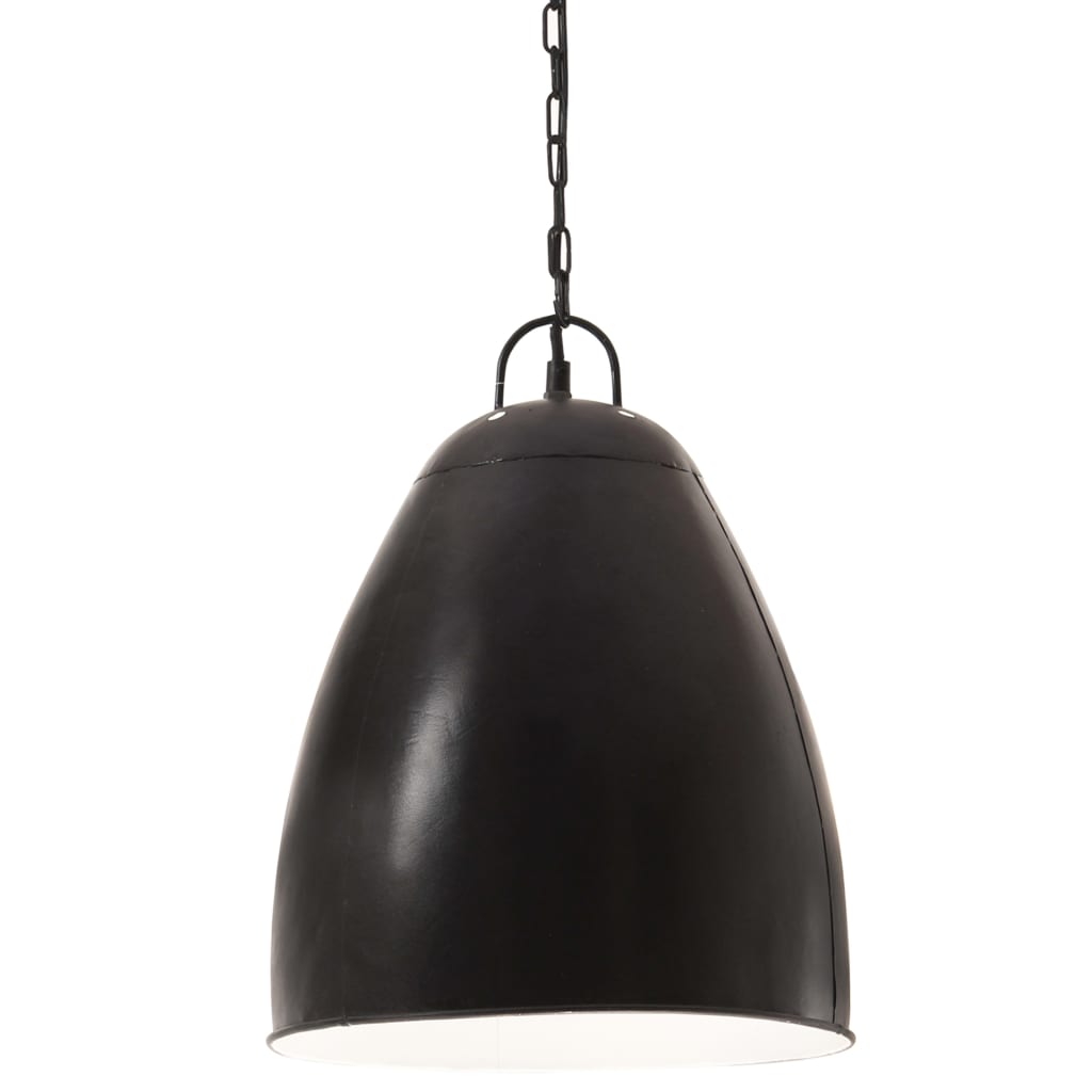 Vidaxl Hanging Lamp Industrial um 25 W E27 32 cm Schwarz