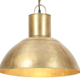 VidaXL lampe suspendue ronde 25 w e27 48 cm couleur laiton