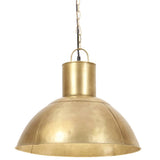 VidaXL lampe suspendue ronde 25 w e27 48 cm couleur laiton