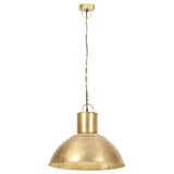 VidaXL lampe suspendue ronde 25 w e27 48 cm couleur laiton