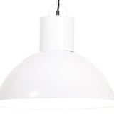 Vidaxx lampe suspendue ronde 25 w e27 48 cm blanc