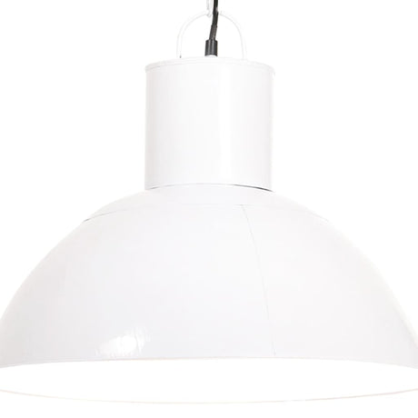 Vidaxx lampe suspendue ronde 25 w e27 48 cm blanc