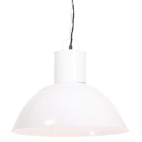 Vidaxx lampe suspendue ronde 25 w e27 48 cm blanc