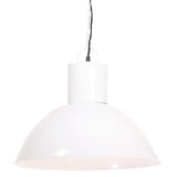 Vidaxl hanglamp rond 25 w e27 48 cm wit