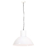 Vidaxx lampe suspendue ronde 25 w e27 48 cm blanc