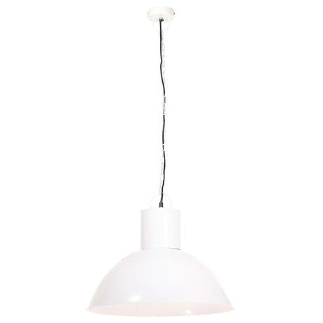 Vidaxx lampe suspendue ronde 25 w e27 48 cm blanc