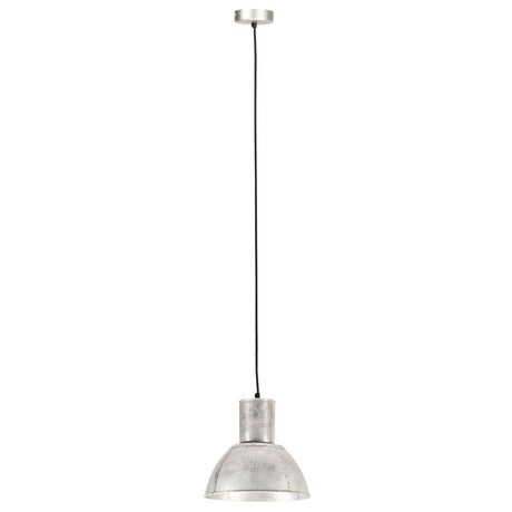 VidaXL lampe suspendue ronde 25 w e27 28,5 cm couleur argent