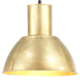 VidaXL lampe suspendue ronde 25 w e27 28,5 cm couleur laiton