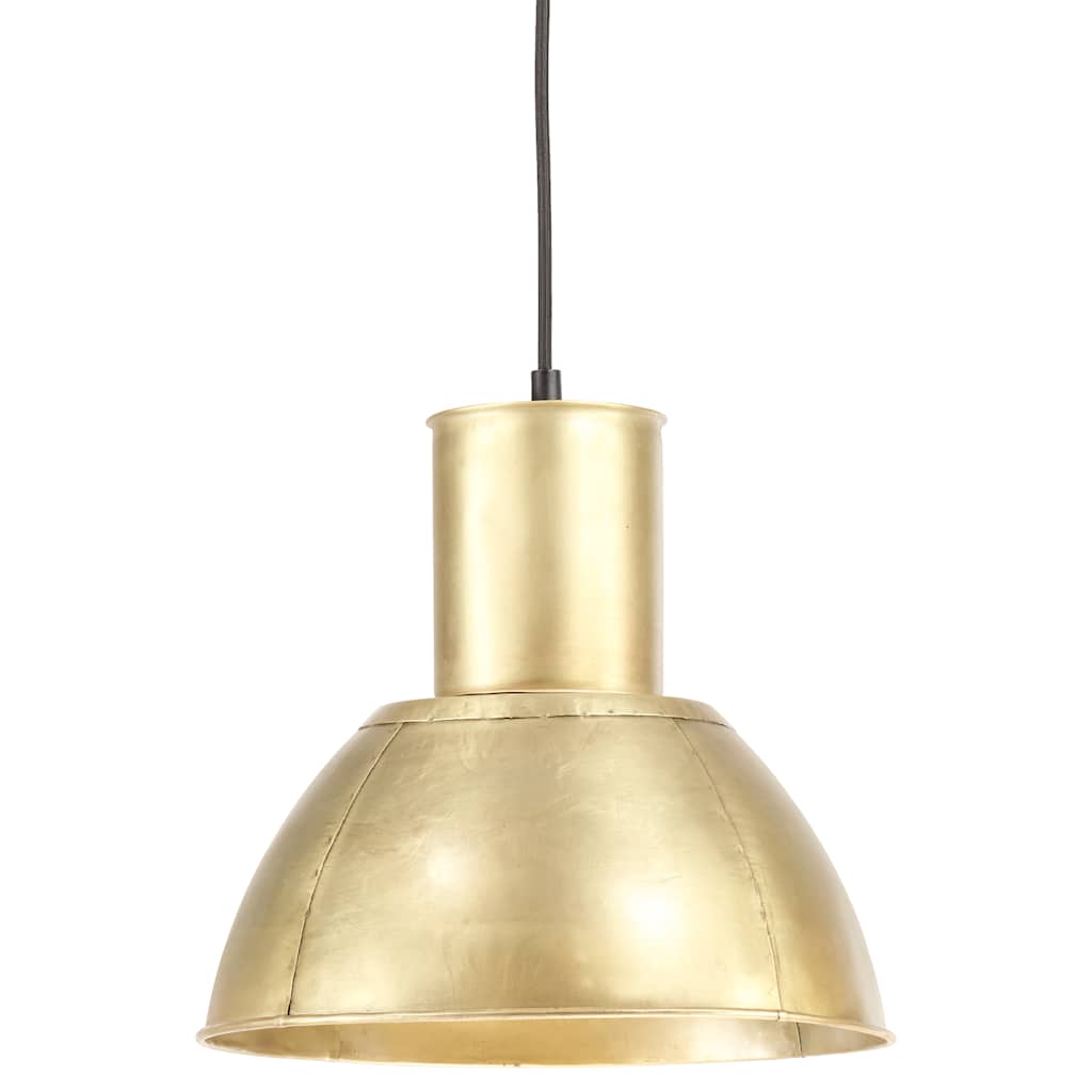 VidaXL lampe suspendue ronde 25 w e27 28,5 cm couleur laiton