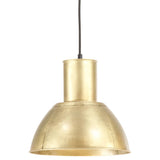 VidaXL lampe suspendue ronde 25 w e27 28,5 cm couleur laiton